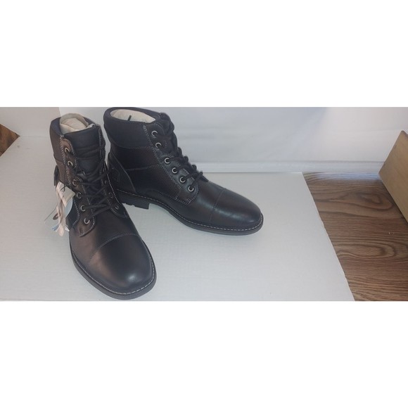 Sonoma Mccreery Vitalize Ortholite Men\'s black Ankle Boots Size 11 Wide with t main image 4